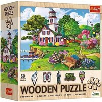 Holz Puzzle 500+1 - Sommer Oase von Trefl