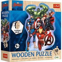 Holz Puzzle Junior 50 - Avengers Holz Puzzle Junior 50 - Avengers von Trefl