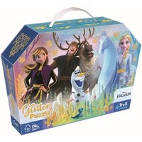 Junior Glitzer Puzzle 70 Teile Disney Frozen von Trefl