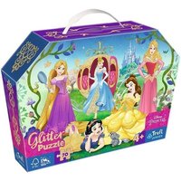 Junior Glitzer Puzzle 70 Teile Disney Princess von Trefl