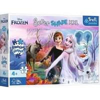 Junior Super Shape XXL Puzzle 60 Teile - Disney Frozen von Trefl