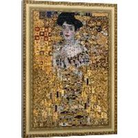 Kunstrahmen Puzzle 500 - Adele Bloch-Bauer I, Gustav Klimt von Trefl
