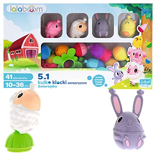 Lalaboom 61651 Sensorklötze, Mehrfarbig Lalaboom 61651 Sensorklötze, Mehrfarbig von Trefl
