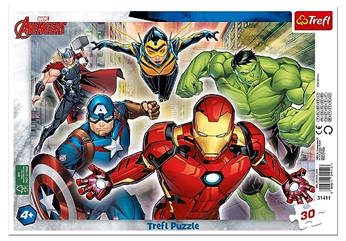 Marvel Avengers - Rahmenpuzzle - 30 Teile von Trefl