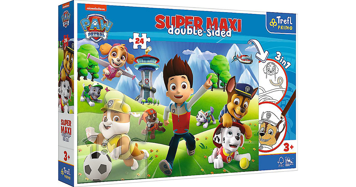 Maxi-Puzzle - The Adventures of PAW Patrol, 24 Teile Maxi-Puzzle - The Adventures of PAW Patrol, 24 Teile von Trefl