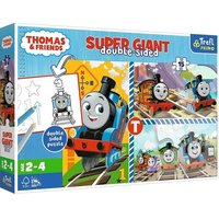 Primo GIANT Puzzle 15 Teile + Malvorlage Thomas die Lokomotive Primo GIANT Puzzle 15 Teile + Malvorlage Thomas die Lokomotive von Trefl