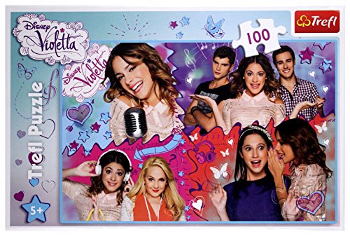 Puzzle 100 Disney Violetta Zakrecony Swiat Violetty Puzzle 100 Disney Violetta Zakrecony Swiat Violetty von Trefl