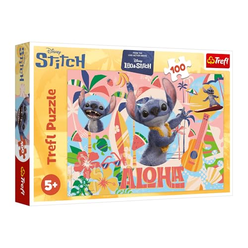 Puzzle 100 Lilo & Stitch der Film: Premium 100 Teile von Trefl