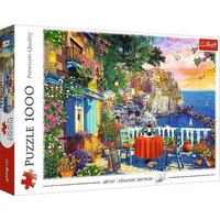 Puzzle 1000 Blick auf die Cinque Terre von Trefl