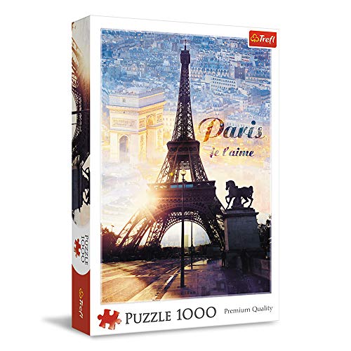 Trefl 10394 , Puzzle, Paris bei Tagesanbruch, 1000 Teile, für Kinder ab 12 Jahren von Trefl