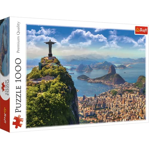 Trefl 10405 Rio de Janeiro, Brasilien 1000 Teile, Premium Quality, für Erwachsene und Kinder ab 12 Jahren Puzzle, Farbig von Trefl