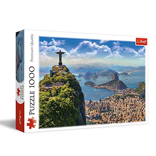 Trefl 10405 Puzzle, Rio de Janeiro, 1000 Teile, Brasilien, für Kinder ab 12 Jahren von Trefl