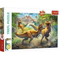 Puzzle 160 - Tyrannosaurier Kampf von Trefl