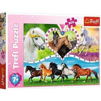 Puzzle 200 Schöne Pferde Puzzle 200 Schöne Pferde von Trefl S.A.