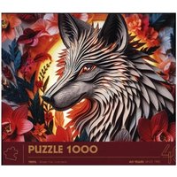 Puzzle Premium Plus 1000 Jubiläum - Wolf von Trefl