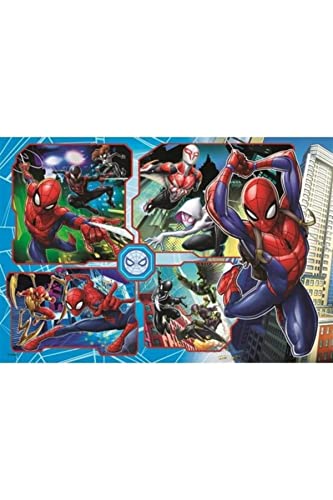 Trefl 916 15357 160 Teile, für Kinder ab 6 Jahren 160pcs Spider-Man to The Rescue, Multi-Colored von Trefl