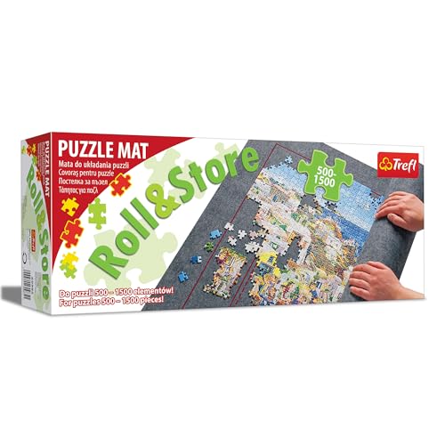 Trefl TR60985 Zum Tragen und Aufbewahren von Puzzles, starke Klettmatte, Farbig, Matte 500-1500Teile Trefl TR60985 Zum Tragen und Aufbewahren von Puzzles, starke Klettmatte, Farbig, Matte 500-1500Teile von Trefl