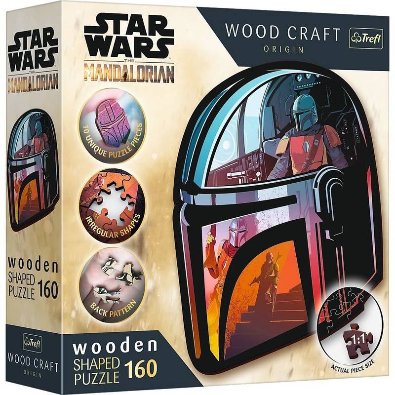 Holz Puzzle 160  Star Wars Mandalorian von Trefl