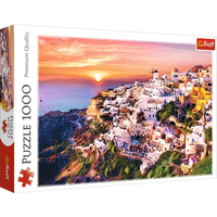 TREFL 10435 Puzzle 1000 Teile - Sonnenuntergang über Santorini TREFL 10435 Puzzle 1000 Teile - Sonnenuntergang über Santorini von Trefl