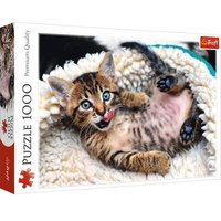 TREFL 10448 Puzzle 1000 Teile - Fröhliche Katze TREFL 10448 Puzzle 1000 Teile - Fröhliche Katze von Trefl
