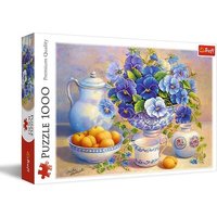 TREFL 10466 Puzzle 1000 Teile Blauer Blumenstrauß TREFL 10466 Puzzle 1000 Teile Blauer Blumenstrauß von Trefl