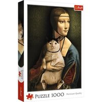 TREFL 10663 Puzzle 1000 Teile - Lady mit Katze TREFL 10663 Puzzle 1000 Teile - Lady mit Katze von Trefl
