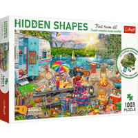 TREFL 10677 Motorhome Trip Hidden Shape Puzzle 1.003 Teile TREFL 10677 Motorhome Trip Hidden Shape Puzzle 1.003 Teile von Trefl