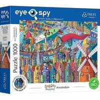 TREFL 10710 Puzzle 1000 Teile UFT Eye-Spy Sneaky Peakers Puzzle: Amsterdam von Trefl