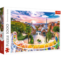 TREFL 10711 Puzzle 1000 Teile - Sonnenuntergang in Barcelona, Spanien TREFL 10711 Puzzle 1000 Teile - Sonnenuntergang in Barcelona, Spanien von Trefl