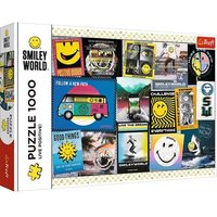 TREFL 10729 Puzzle 1000 Teile - Smiley World - Lebe positiv TREFL 10729 Puzzle 1000 Teile - Smiley World - Lebe positiv von Trefl