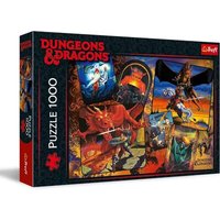 TREFL 10739 Puzzle 1000 Teile Die Ursprünge von Dungeons & Dragons von Trefl