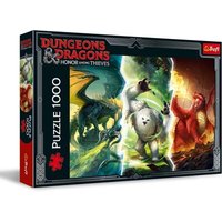 TREFL 10763 Puzzle 1000 Teile Dungeons & Dragons: Legendäre Monster von Faerun von Trefl