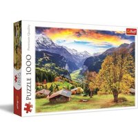 TREFL 10775 Puzzle 1000 Teile Malerisches Alpendorf von Trefl