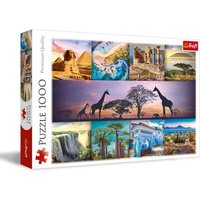 TREFL 10792 Puzzle 1000 Teile Collage: Afrika von Trefl
