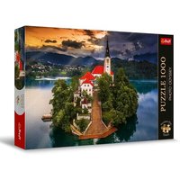 TREFL 10797 Puzzle Premium Plus 1000 Teile – Bleder See, Slowenien von Trefl