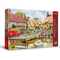 TREFL 10808 Puzzle 1000 Teile Premium Plus Sommer in der Kleinstadt TREFL 10808 Puzzle 1000 Teile Premium Plus Sommer in der Kleinstadt von Trefl