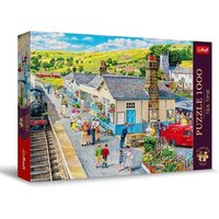 TREFL 10810 Puzzle Premium Plus 1000 Teile – Bahnhof TREFL 10810 Puzzle Premium Plus 1000 Teile – Bahnhof von Trefl
