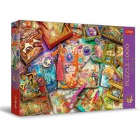 TREFL 10849 Puzzle 1000 Teile Premium Plus - Tea Time: Schreibtisch des Journalisten von Trefl