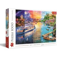 TREFL 10860 Puzzles 1000 Teile - Flusskreuzfahrt TREFL 10860 Puzzles 1000 Teile - Flusskreuzfahrt von Trefl