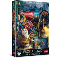 TREFL 10897 Puzzle 1000 Teile Premium Plus - Magic Collection: Witchwood Express von Trefl