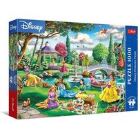 TREFL 10919 Puzzle 1000 Teil Premium Plus Disney Picknick mit Prinzessinnen von Trefl