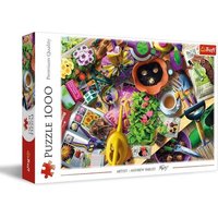 TREFL 10927 Puzzle 1000 Teile - Garten-Aufräumen von Trefl