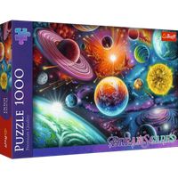 TREFL 10931 Puzzle 1000 Teile DreamScapes Puzzle: Ein kosmisches Abenteuer von Trefl