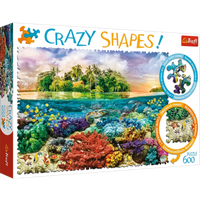 TREFL 11113 Puzzle 600 Teile Crazy Shapes 600 - Tropische Insel TREFL 11113 Puzzle 600 Teile Crazy Shapes 600 - Tropische Insel von Trefl