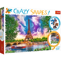 TREFL 11115 Puzzle 600 Teile Crazy Shapes 600 - Himmel über Paris TREFL 11115 Puzzle 600 Teile Crazy Shapes 600 - Himmel über Paris von Trefl