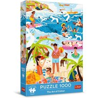 TREFL 12065 Puzzle 1000 Premium Plus The Art of Colour: Im Ferienrausch von Trefl