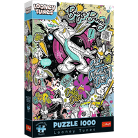 TREFL 12066 Puzzle 1000 Teile Premium Plus - Looney Tunes von Trefl
