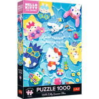 TREFL 12067 Puzzles 1000 Teile Premium Plus - Hello Kitty Summer Vibes von Trefl