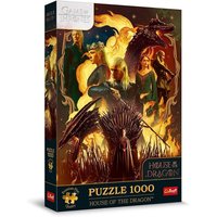 TREFL 12068 Puzzle 1000 Teile Premium Plus Games of Thrones Puzzle: House of The Dragon von Trefl