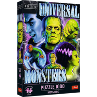 TREFL 12070 Puzzles 1000 Teile Premium Plus - Monsters von Trefl